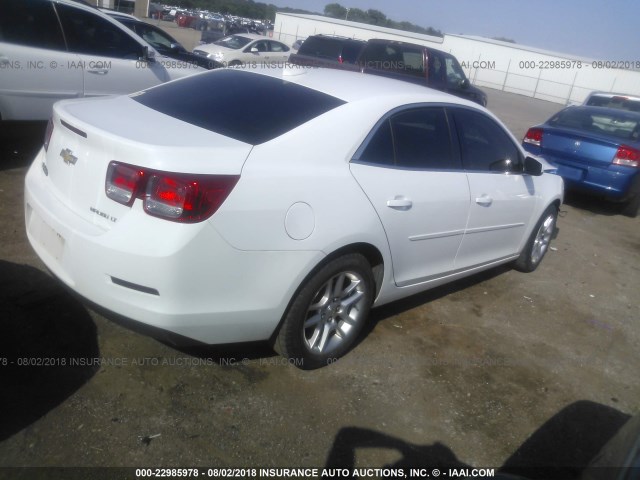 1G11C5SL0FF113834 - 2015 CHEVROLET MALIBU 1LT WHITE photo 4