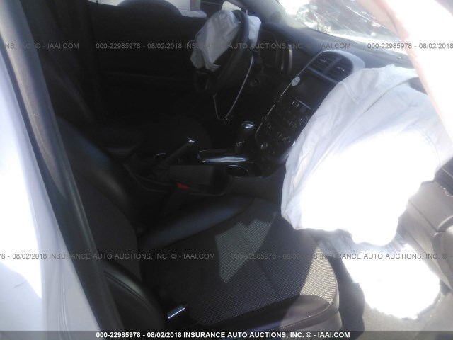 1G11C5SL0FF113834 - 2015 CHEVROLET MALIBU 1LT WHITE photo 5