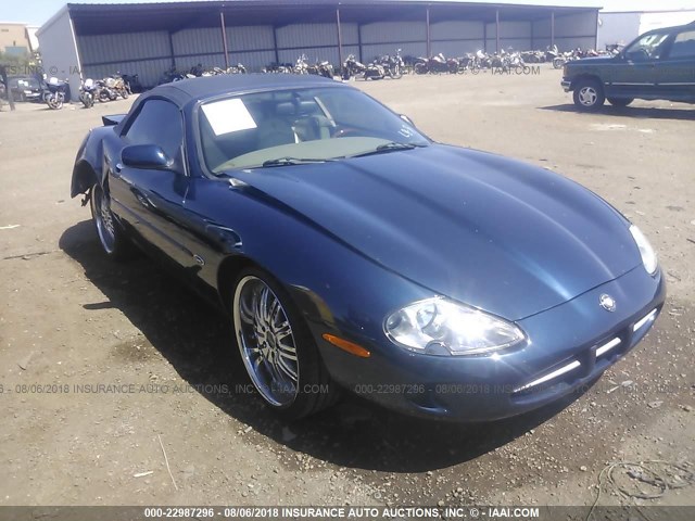 SAJGX204XXC037284 - 1999 JAGUAR XK8 BLUE photo 1