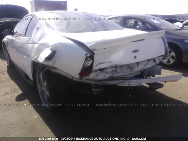 2G1WW12E919302104 - 2001 CHEVROLET MONTE CARLO LS 白色 照片 6