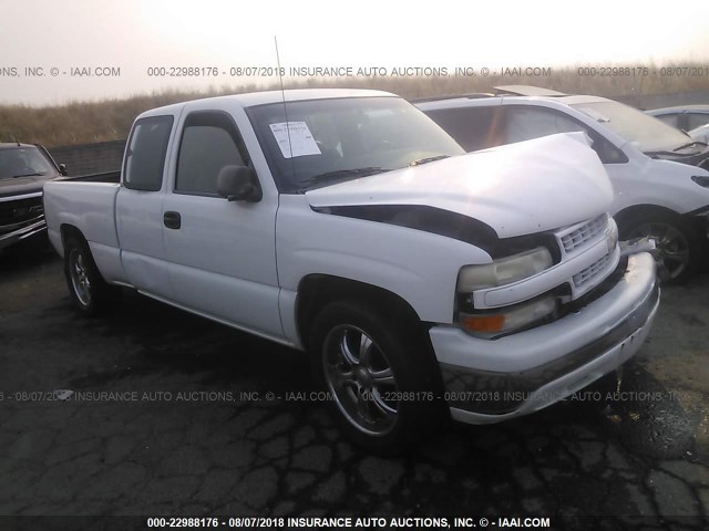 2GCEC19T0X1184709 - 1999 CHEVROLET SILVERADO C1500 WHITE photo 1