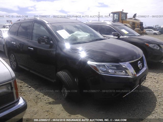 5N1AR2MM2EC696879 - 2014 NISSAN PATHFINDER S/SV/SL/PLATINUM BLACK photo 1