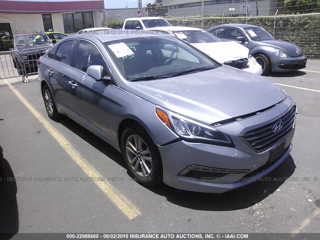 5NPE24AA9GH345586 - 2016 HYUNDAI SONATA ECO GRAY photo 1