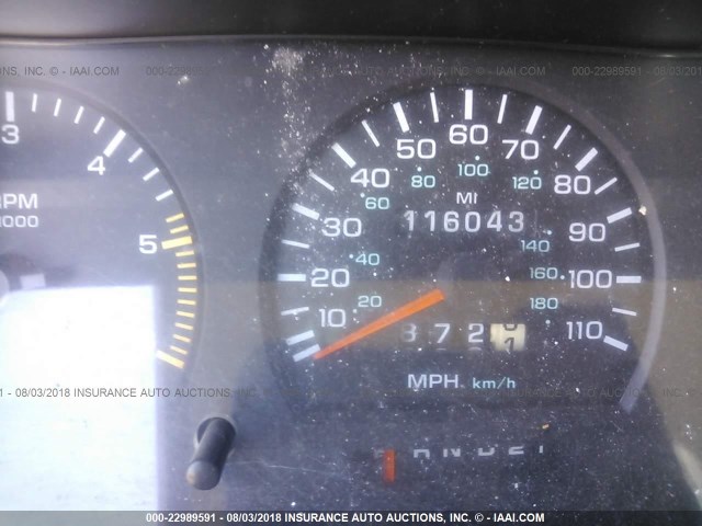 1B7FL26XXTS658919 - 1996 DODGE DAKOTA BLACK photo 7