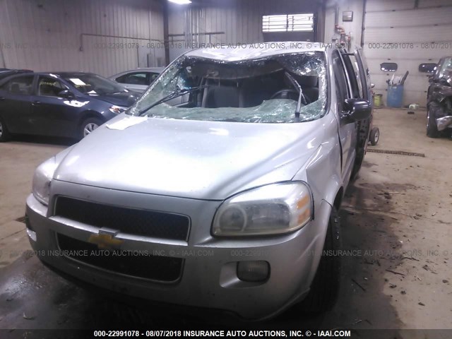 1GNDV23L26D144775 - 2006 CHEVROLET UPLANDER LS SILVER photo 6