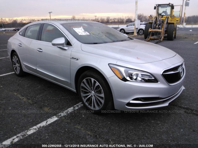 1G4ZP5SS3JU144629 - 2018 BUICK LACROSSE ESSENCE SILVER photo 1