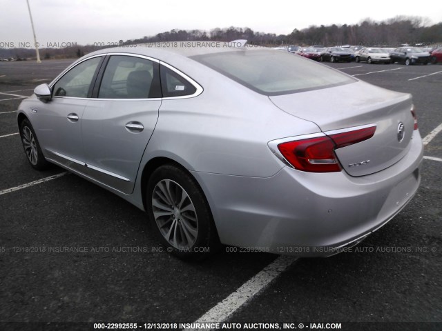 1G4ZP5SS3JU144629 - 2018 BUICK LACROSSE ESSENCE SILVER photo 3