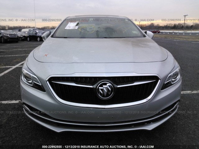 1G4ZP5SS3JU144629 - 2018 BUICK LACROSSE ESSENCE SILVER photo 6