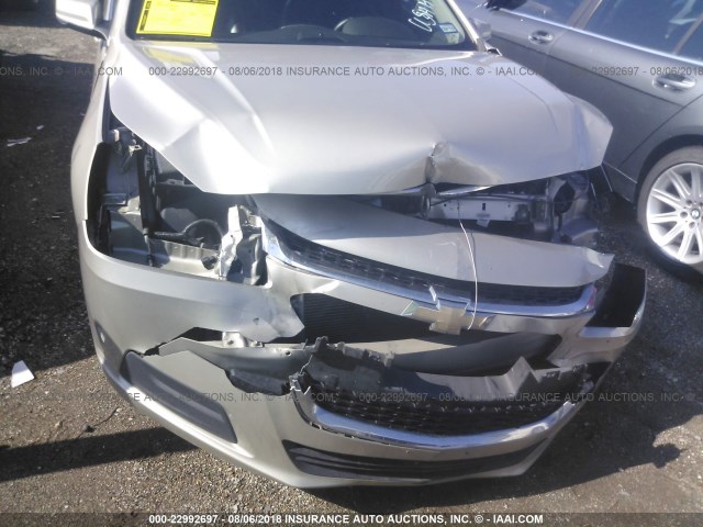 1G11C5SLXFF261523 - 2015 CHEVROLET MALIBU 1LT GOLD photo 6