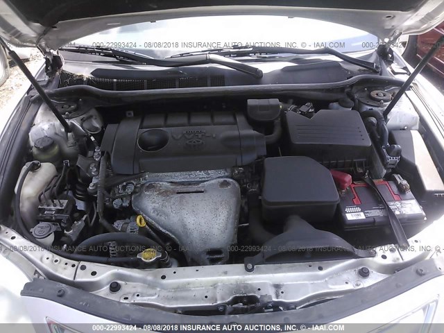 4T1BF3EK2BU118125 - 2011 TOYOTA CAMRY SE/LE/XLE 银色 照片 6