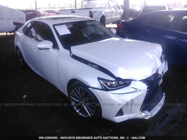 JTHBA1D25H5058030 - 2017 LEXUS IS 200T WHITE photo 1