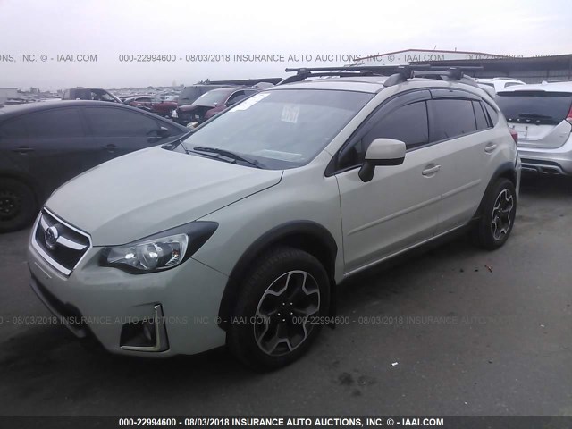 JF2GPAKC8E8286231 - 2014 SUBARU XV CROSSTREK 2.0 LIMITED CREAM photo 2