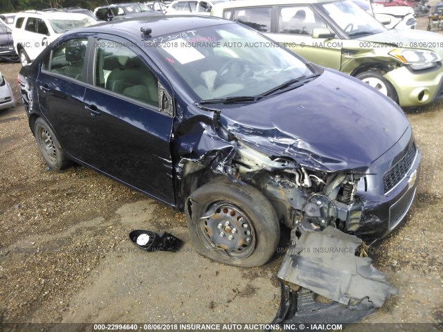 1G1JA5SH6F4182900 - 2015 CHEVROLET SONIC LS 蓝色 照片 6