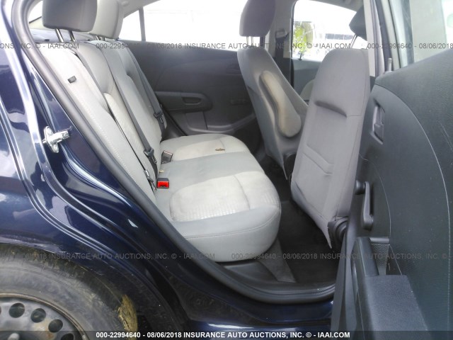 1G1JA5SH6F4182900 - 2015 CHEVROLET SONIC LS 蓝色 照片 8