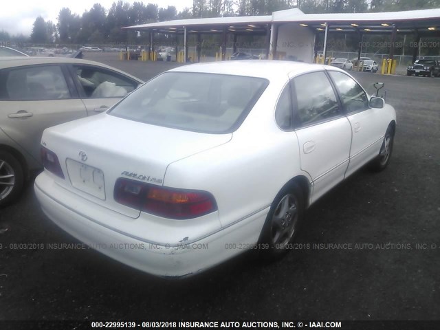 4T1BF18B1XU325497 - 1999 TOYOTA AVALON XL/XLS WHITE photo 4