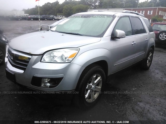 5GZEV23728J185927 - 2008 SATURN OUTLOOK XR SILVER photo 2