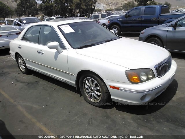 KMHFU45E92A161689 - 2002 HYUNDAI XG 350 WHITE photo 1