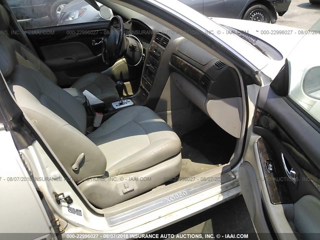 KMHFU45E92A161689 - 2002 HYUNDAI XG 350 WHITE photo 5