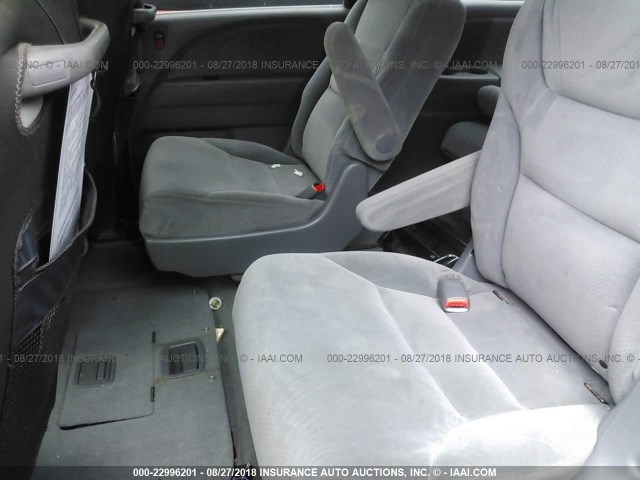 5FNRL38216B092719 - 2006 HONDA ODYSSEY LX BLUE photo 8