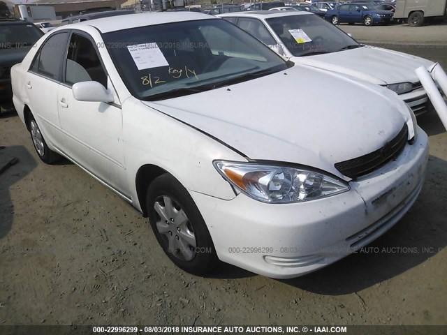 4T1BE32K34U305531 - 2004 TOYOTA CAMRY LE/XLE/SE WHITE photo 1