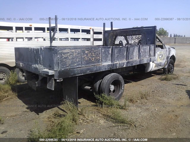 1FDXF46F41EA41098 - 2001 FORD F450 SUPER DUTY WHITE photo 4