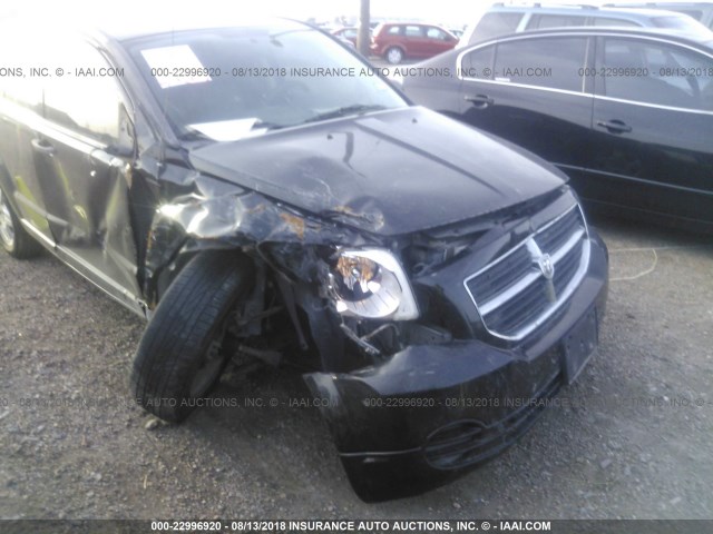 1B3HB48B58D506665 - 2008 DODGE CALIBER SXT BLACK photo 6