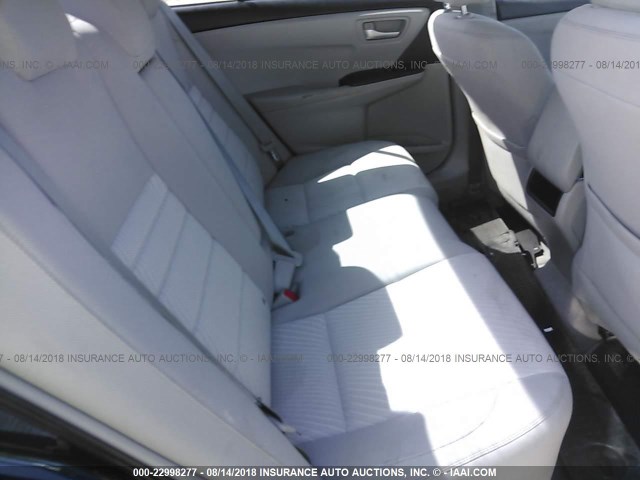 4T4BF1FK2FR498422 - 2015 TOYOTA CAMRY LE/XLE/SE/XSE Dark Blue photo 8