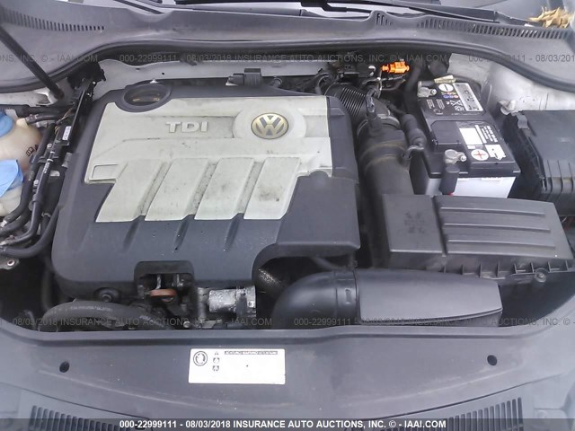 3VWRL71K99M139462 - 2009 VOLKSWAGEN JETTA TDI SILVER photo 10