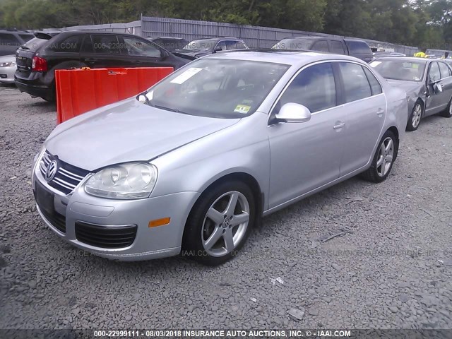 3VWRL71K99M139462 - 2009 VOLKSWAGEN JETTA TDI SILVER photo 2