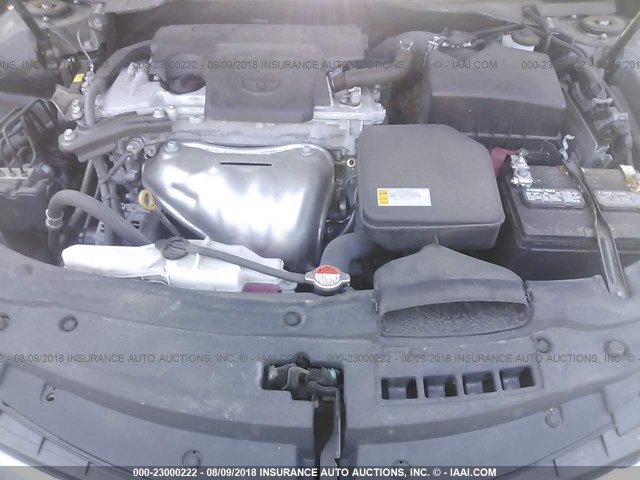 4T1BF1FK0GU139159 - 2016 TOYOTA CAMRY LE/XLE/SE/XSE BLACK photo 10