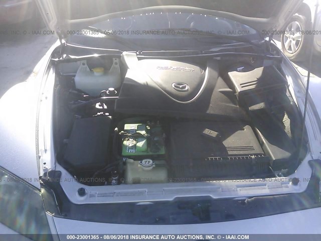 JM1FE173680214178 - 2008 MAZDA RX8 GRAY photo 10