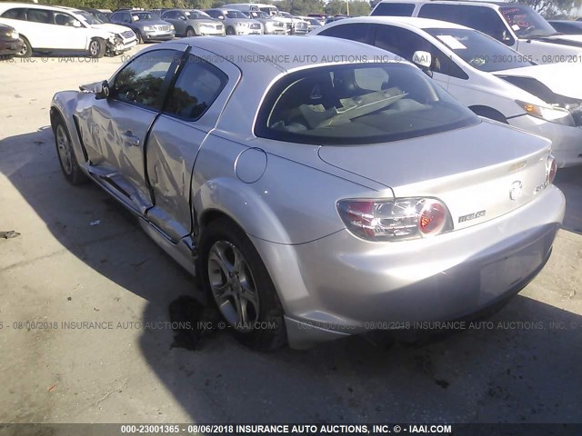 JM1FE173680214178 - 2008 MAZDA RX8 GRAY photo 3