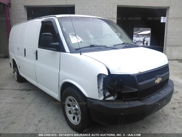 1GCSGAFX8B1122715 - 2011 CHEVROLET EXPRESS G1500  WHITE photo 6