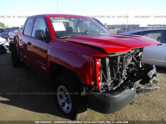 1GCVKNEC2GZ157955 - 2016 CHEVROLET SILVERADO K1500/K1500 LS RED photo 1