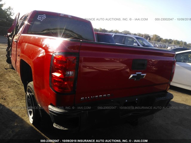 1GCVKNEC2GZ157955 - 2016 CHEVROLET SILVERADO K1500/K1500 LS RED photo 3