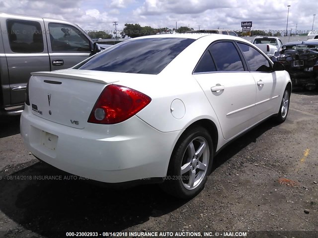 1G2ZG58N774156351 - 2007 PONTIAC G6 SE WHITE photo 4