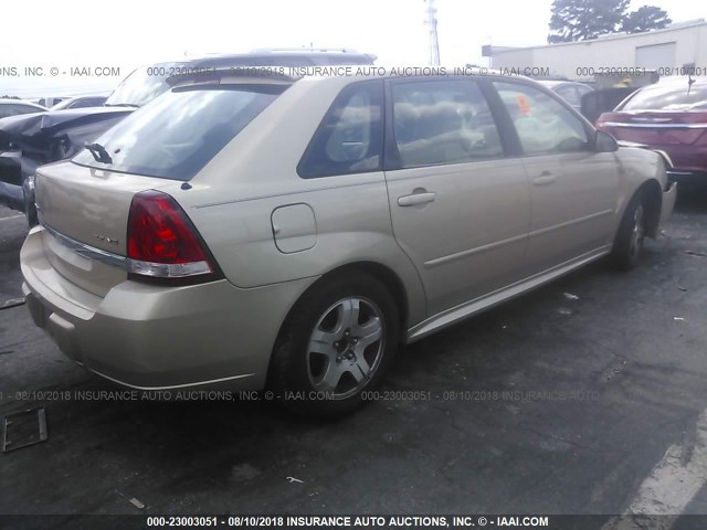 1G1ZU64805F163517 - 2005 CHEVROLET MALIBU MAXX LT TAN photo 4