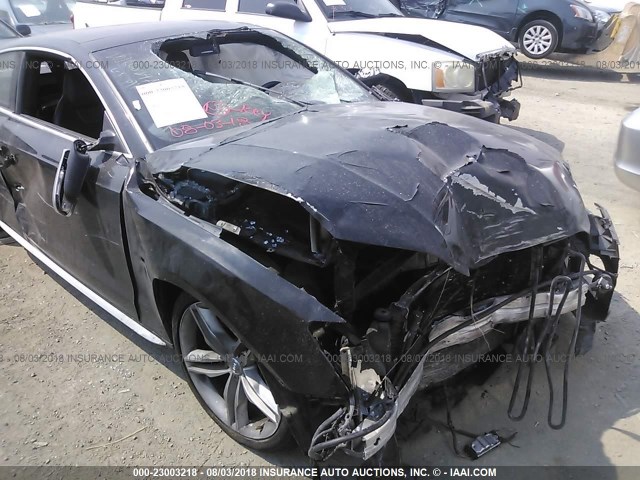WAUVVAFR4CA037308 - 2012 AUDI S5 PRESTIGE BLACK photo 6