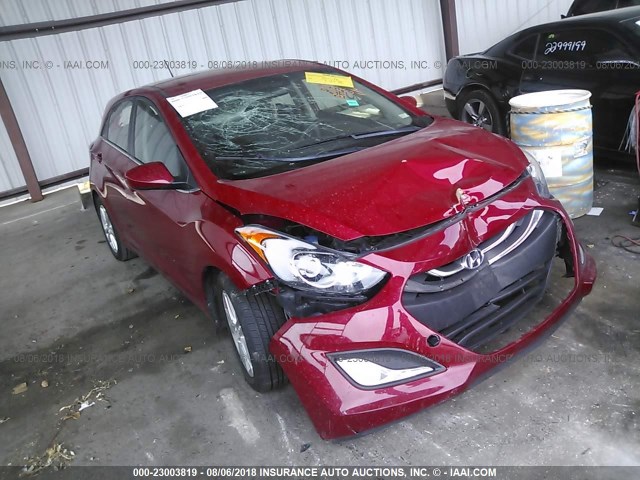 KMHD35LH7EU172061 - 2014 HYUNDAI ELANTRA GT RED photo 1