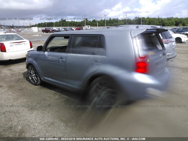 JTLKE50E691062243 - 2009 TOYOTA SCION XB Light Blue photo 3