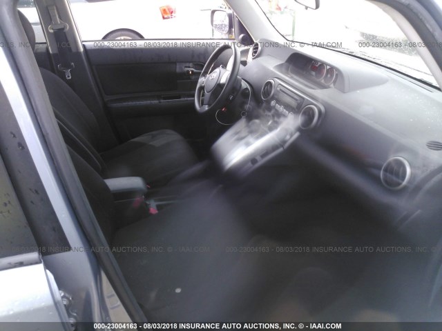 JTLKE50E691062243 - 2009 TOYOTA SCION XB Light Blue photo 5