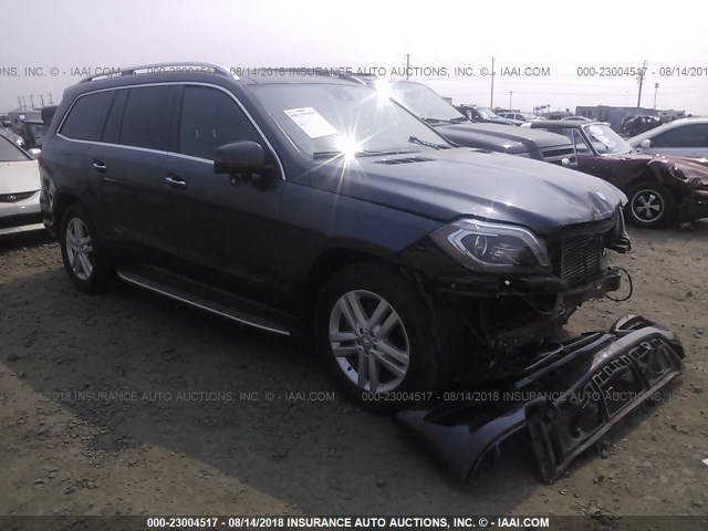 4JGDF2EE3DA244690 - 2013 MERCEDES-BENZ GL 350 BLUETEC GRAY photo 1