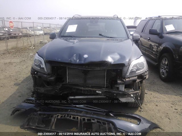 4JGDF2EE3DA244690 - 2013 MERCEDES-BENZ GL 350 BLUETEC GRAY photo 6