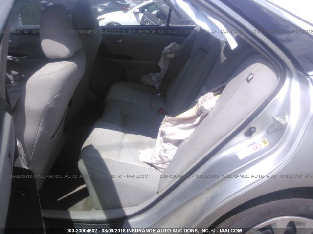 4T1BF1FK3FU084981 - 2015 TOYOTA CAMRY LE/XLE/SE/XSE SILVER photo 8