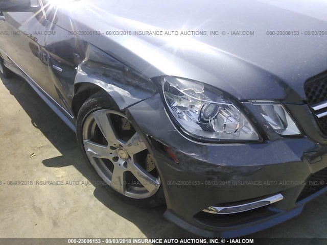 WDDHF5KBXCA611851 - 2012 MERCEDES-BENZ E 350 BLACK photo 6