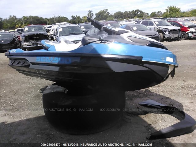 YDV12428C818 - 2018 SEADOO SEADOO GTX  BLUE photo 1