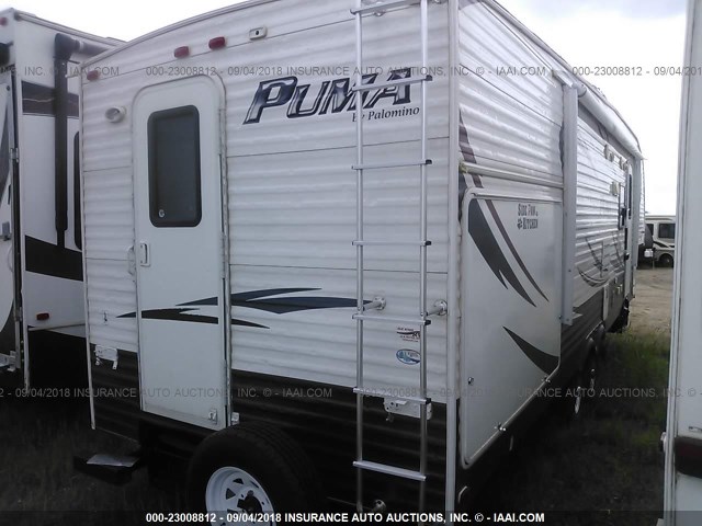 4X4FPUF27EP048898 - 2014 FOREST RIVER 295BHSS PUMA  Biały zdjęcie 4