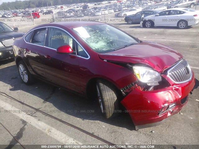 1G4PR5SK6F4127879 - 2015 BUICK VERANO CONVENIENCE RED photo 1