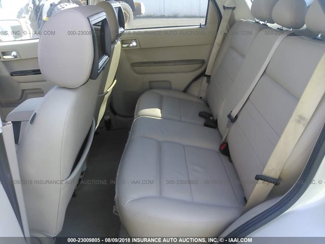 1FMCU94118KD85167 - 2008 FORD ESCAPE LIMITED TAN photo 8