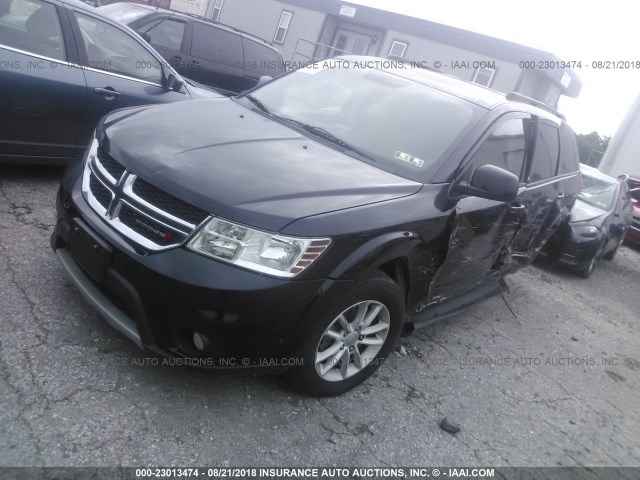 3C4PDCBG7GT130935 - 2016 DODGE JOURNEY SXT BLACK photo 2